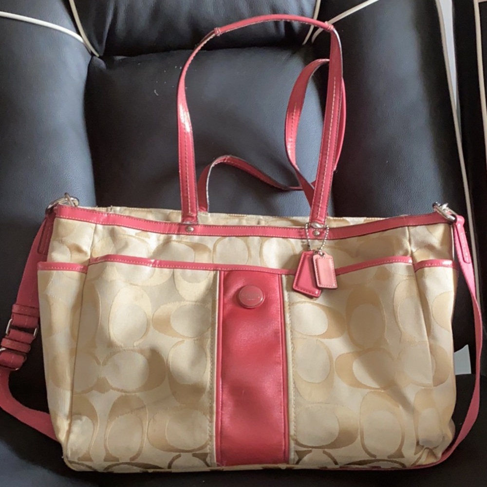 Coach Diaper Bag/Travel bag